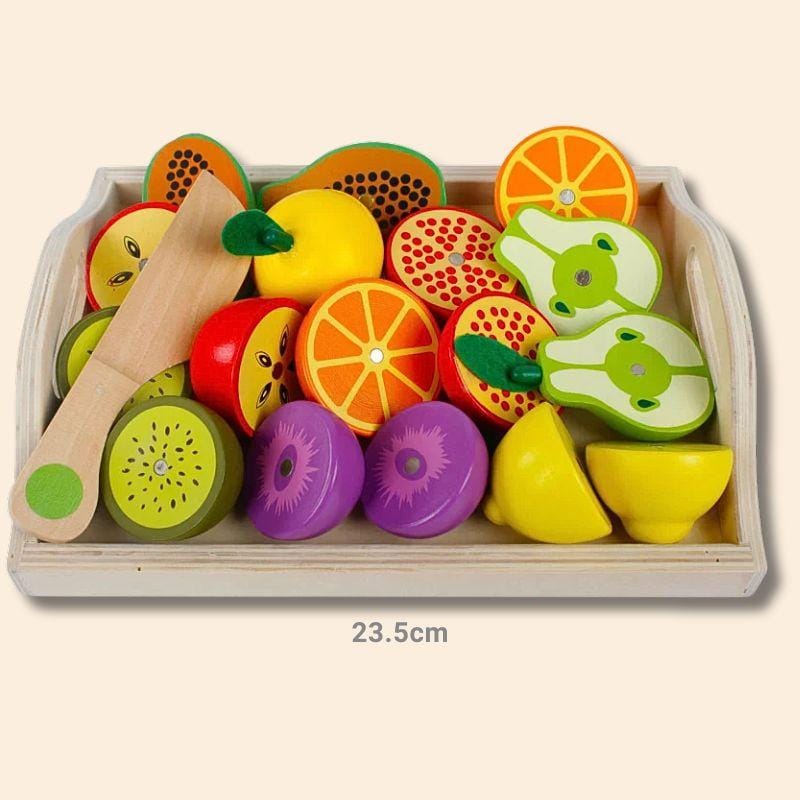 Jouets en Bois Montessori | Le Potager de la Cuisine Le Plateau des Fruits