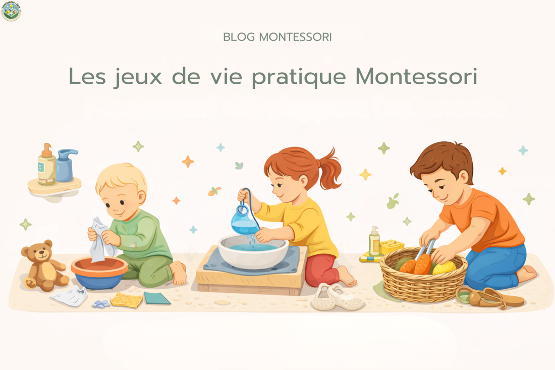 Activité Montessori simple à réaliser à la maison selon l’âge de l’enfant