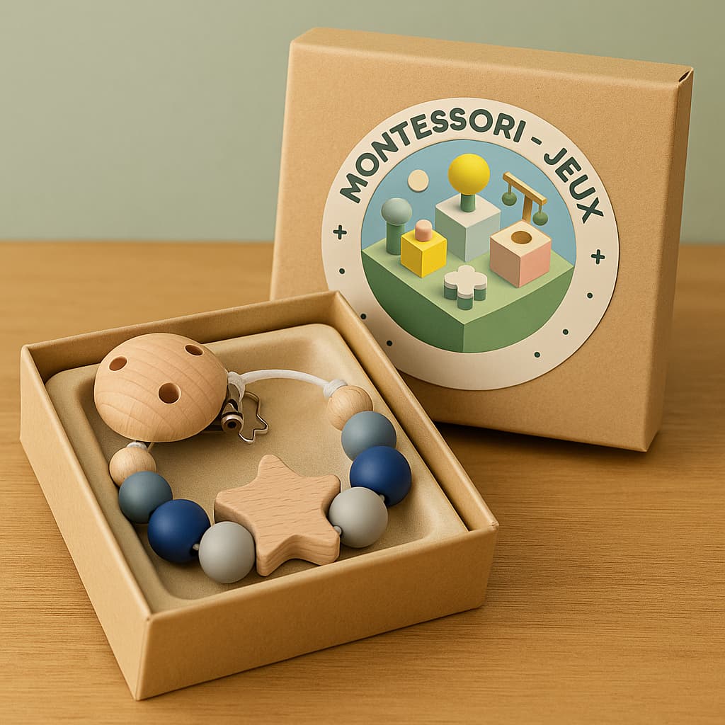 Attache Tétine Montessori | Ma petite Etoile