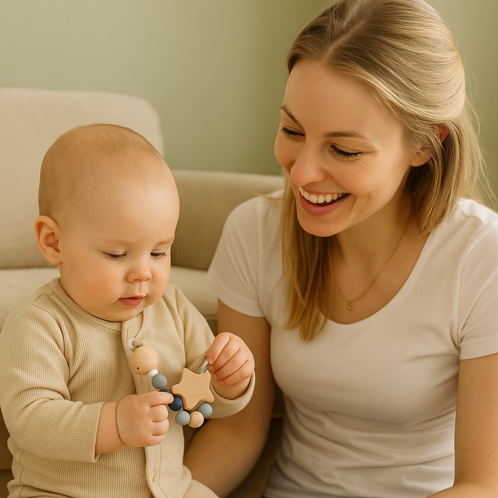 Attache Tétine Montessori | Ma petite Etoile