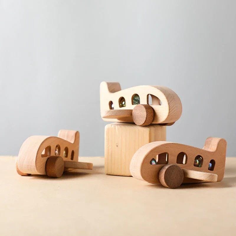Jeu Montessori 1 an | Avion Billes Folles