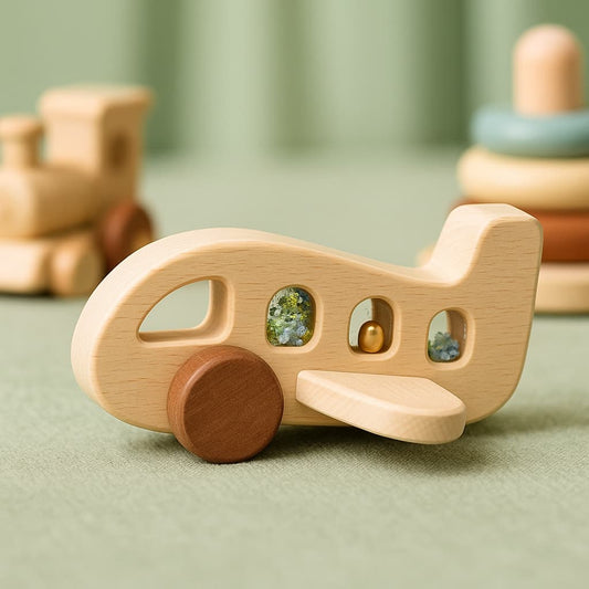 Jeu Montessori 1 an | Avion Billes Folles