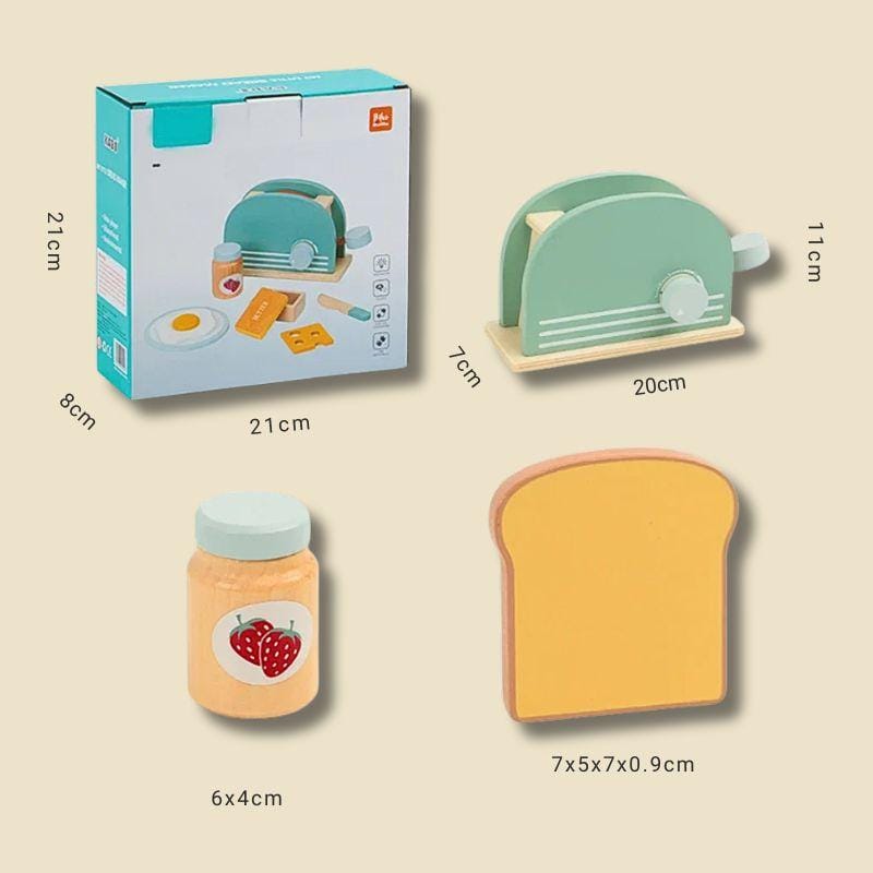 Jeux Montessori en Bois | Coffret Petit Déjeuner