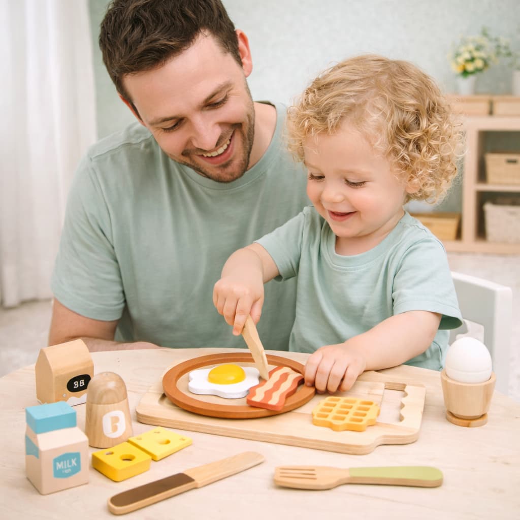 Jeux Montessori en Bois | "My Favorite Breakfast"