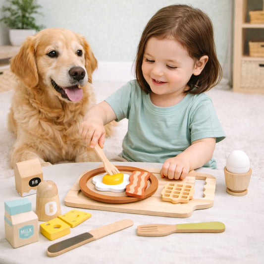 Jeux Montessori en Bois | "My Favorite Breakfast"