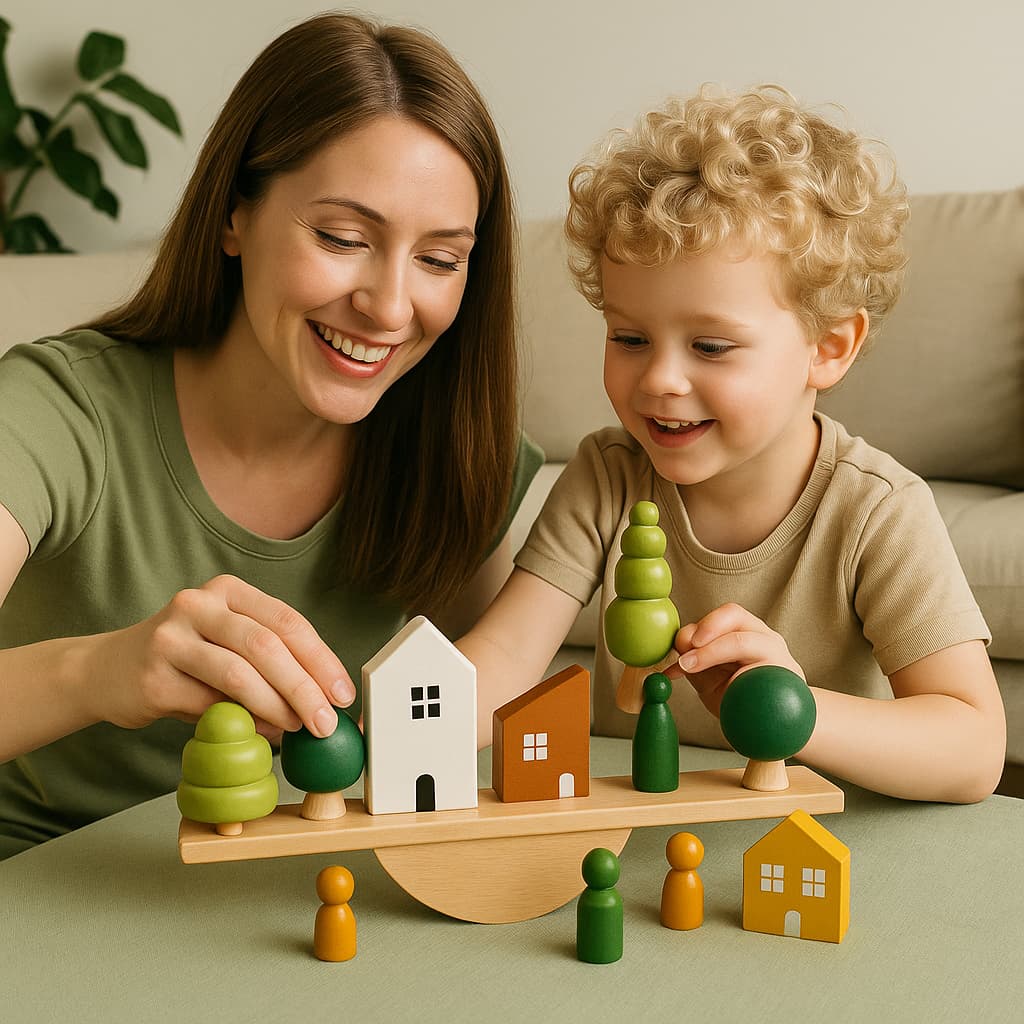 Jouet en Bois Montessori | Trouver l'Equilibre !