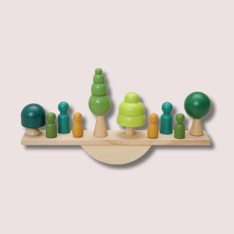 Jouet en Bois Montessori | Trouver l'Equilibre ! La Forêt