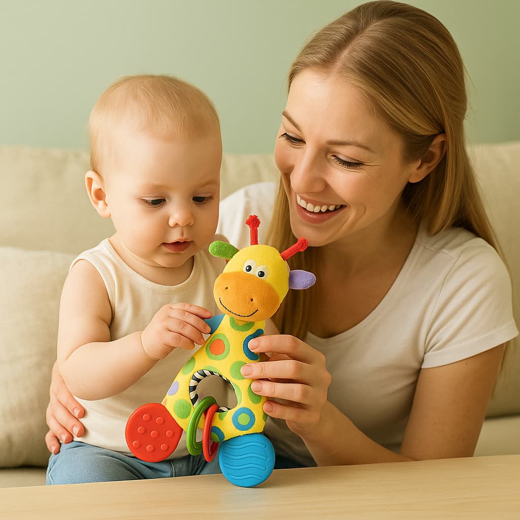 Jouet Montessori 0-3 mois | Ma petite Girafe