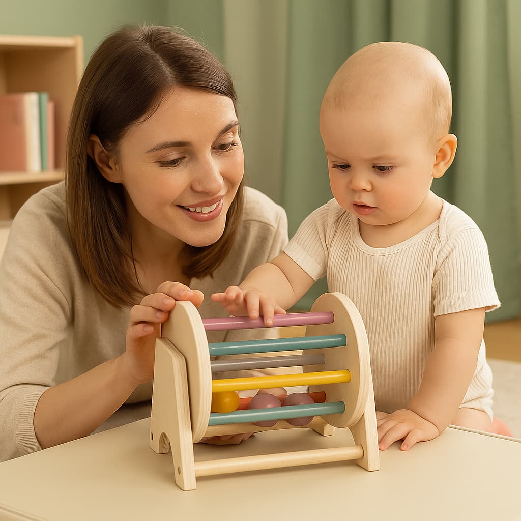 Jouet Montessori 1 an | Rolling Ball
