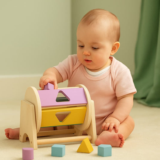 Jouet Montessori 1 an | Rolling Drum