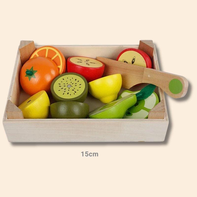 Jouets en Bois Montessori | Le Potager de la Cuisine Le Cageot des Agrumes