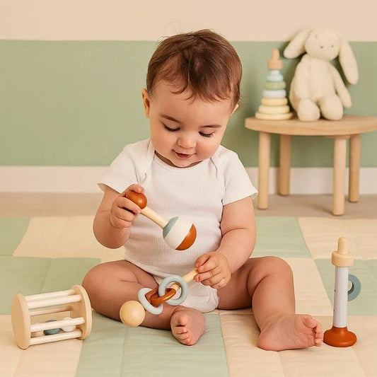 Jouets Montessori 1 an | Coffret découverte Instruments Musique