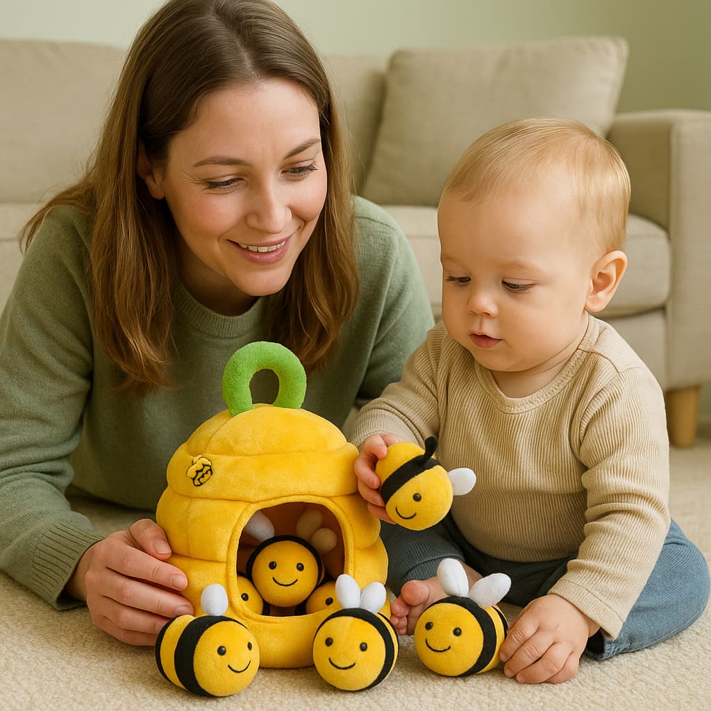 Jouets Montessori Boîte Tissu | La Ruche de Mes Petits Amis