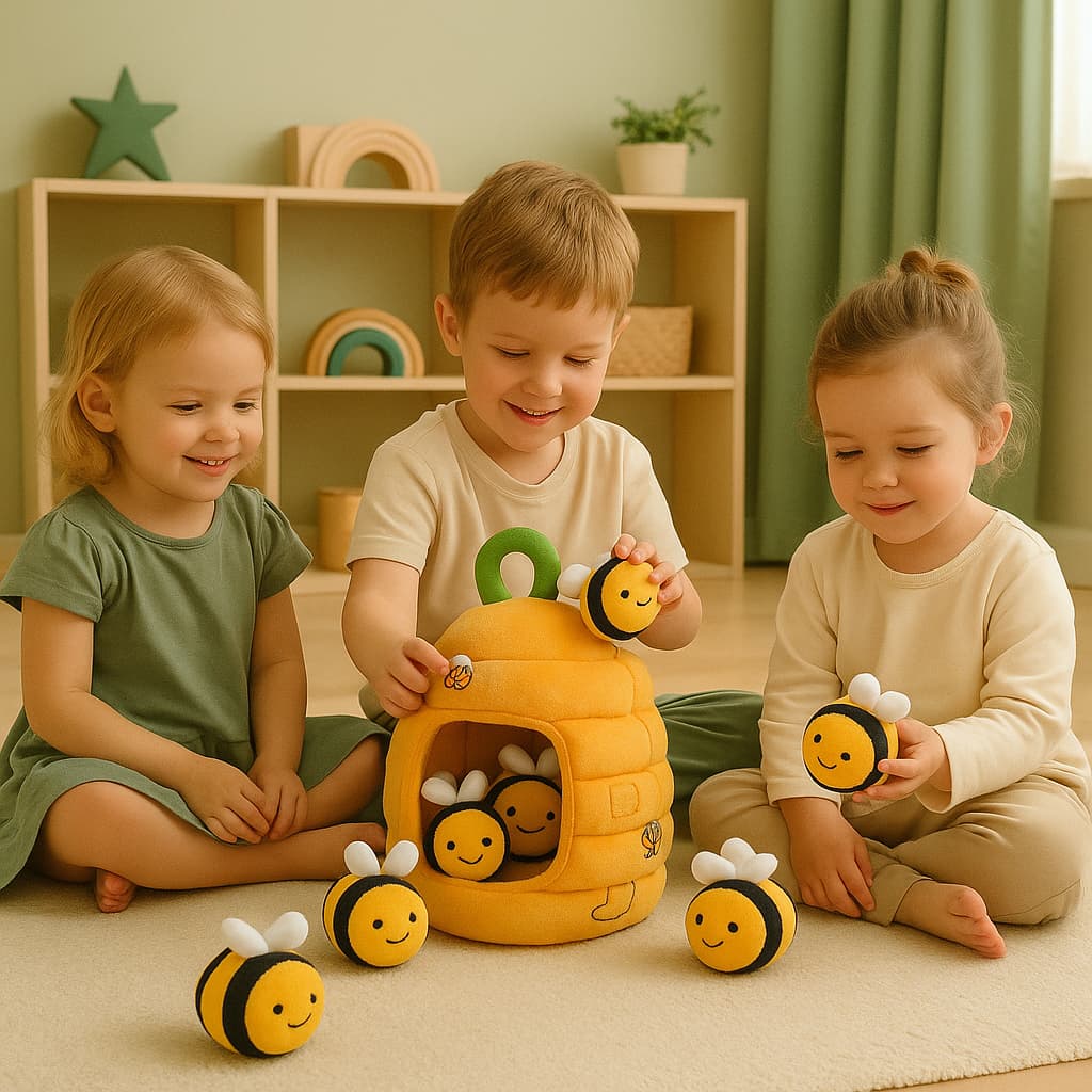 Jouets Montessori Boîte Tissu | La Ruche de Mes Petits Amis