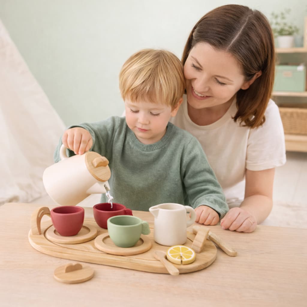 Jouets Montessori en Bois | Ma Dinette pour le Thé