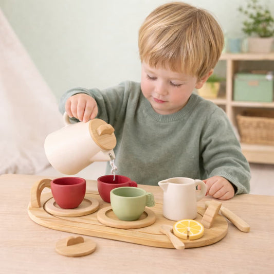 Jouets Montessori en Bois | Ma Dinette pour le Thé