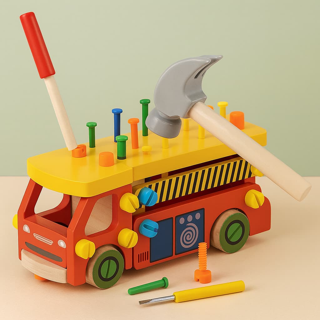 Tableau d'Activité Montessori | Mon Camion Magique
