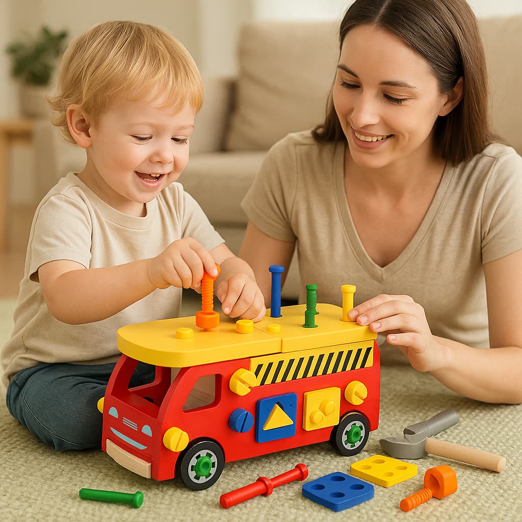 Tableau d'Activité Montessori | Mon Camion Magique