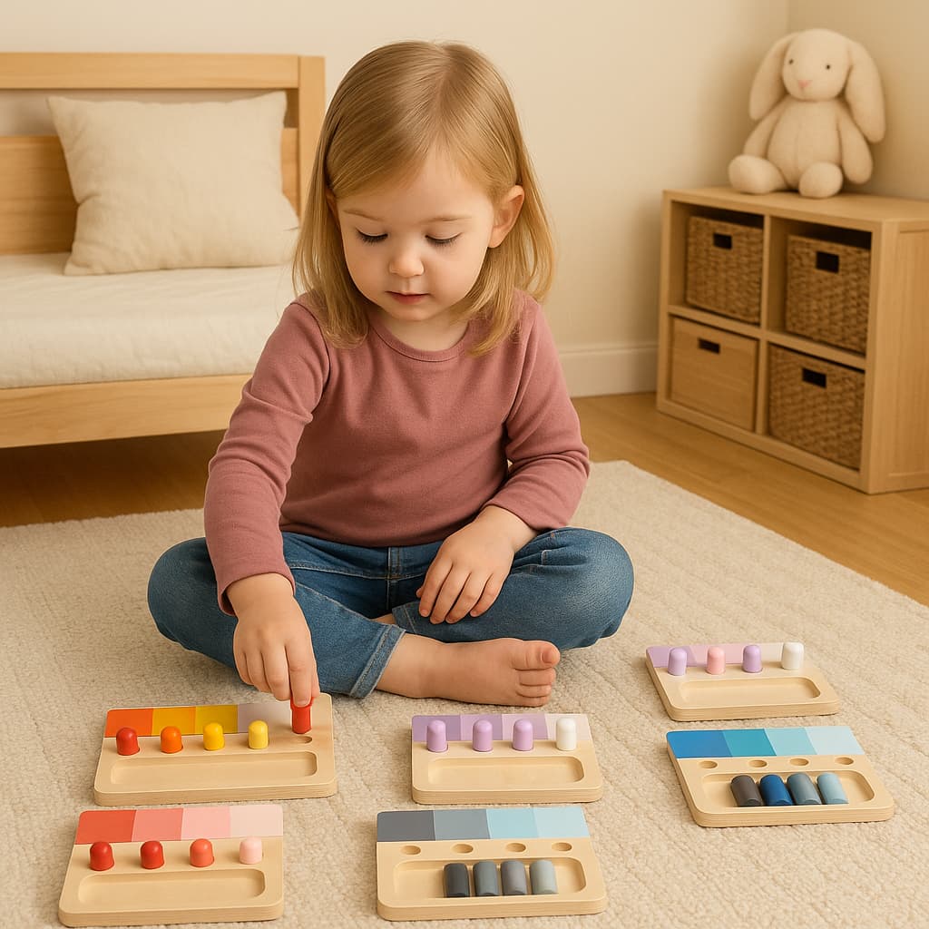 Tableau Montessori | Connaissance des Couleurs