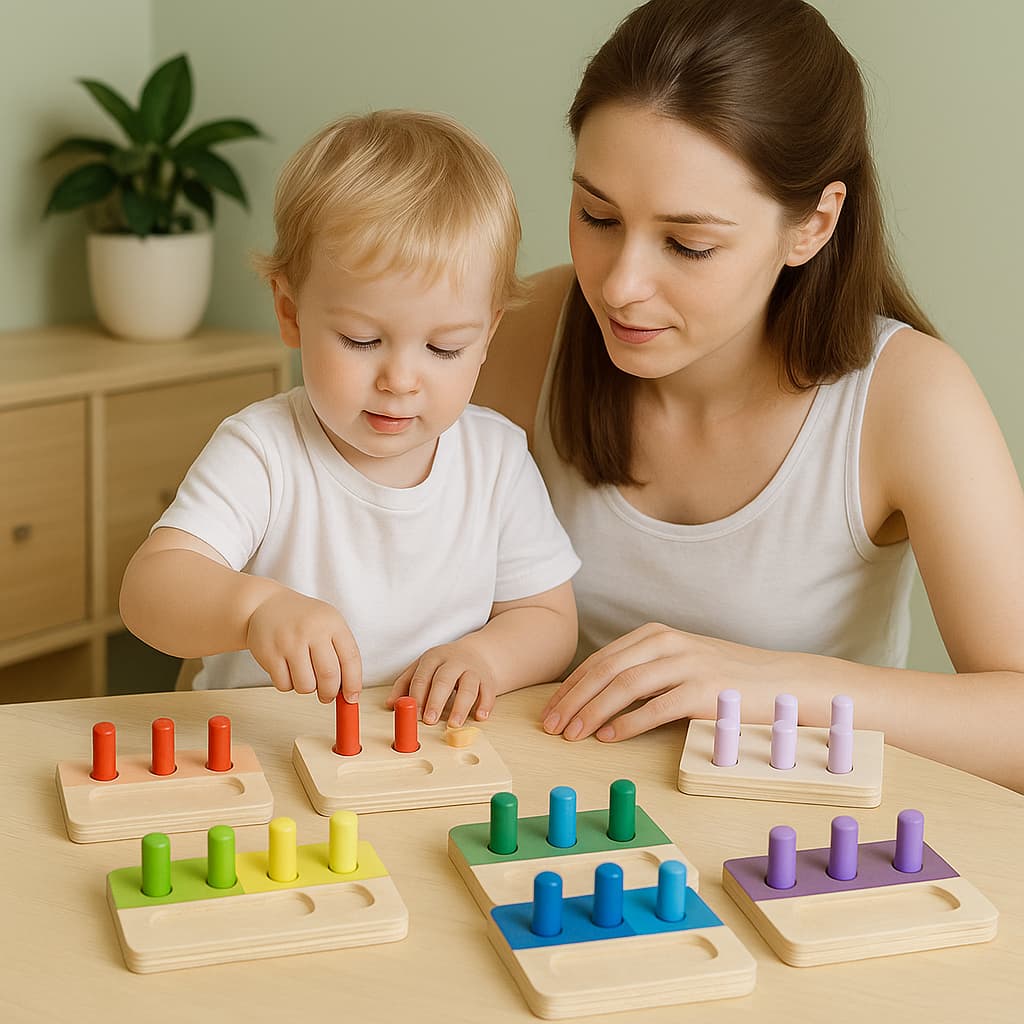 Tableau Montessori | Connaissance des Couleurs