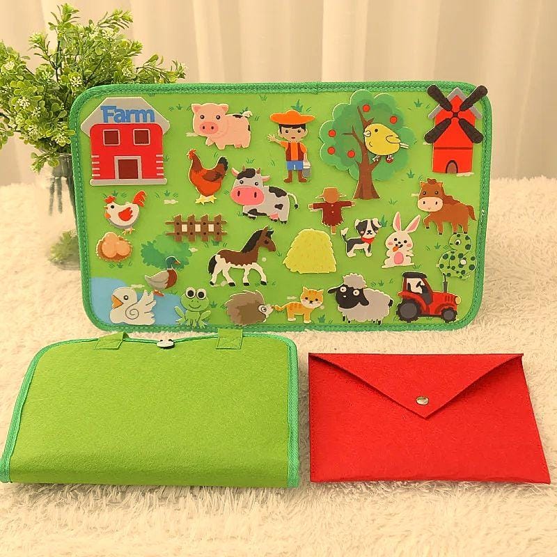 Tapis d'Eveil Montessori | Magic Case A la Ferme