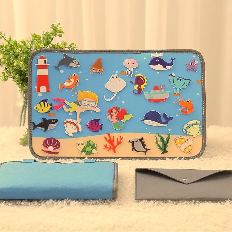 Tapis d'Eveil Montessori | Magic Case Dans la Mer
