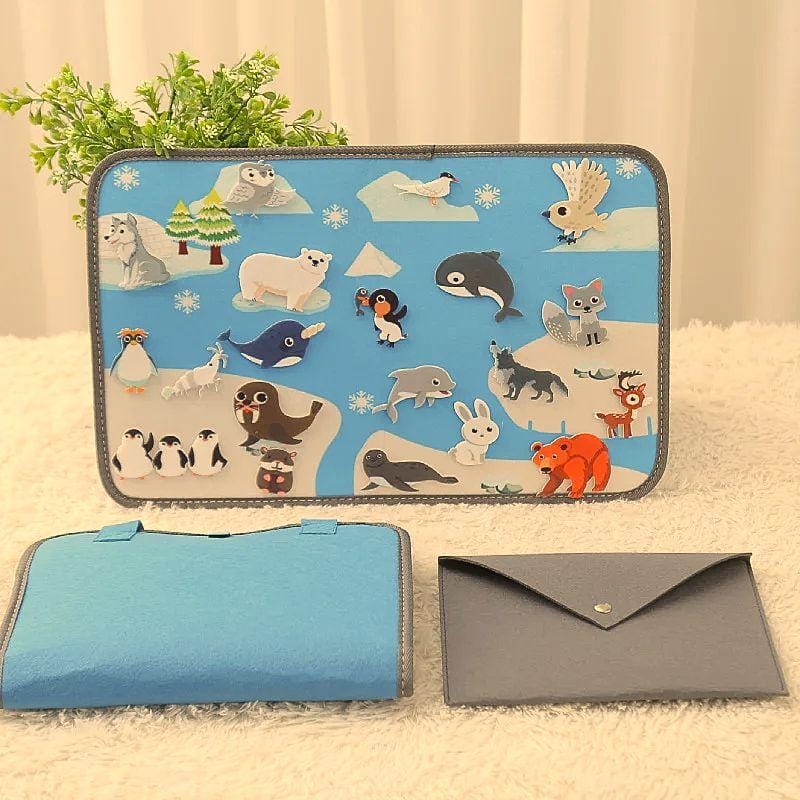 Tapis d'Eveil Montessori | Magic Case Dans les Pôles